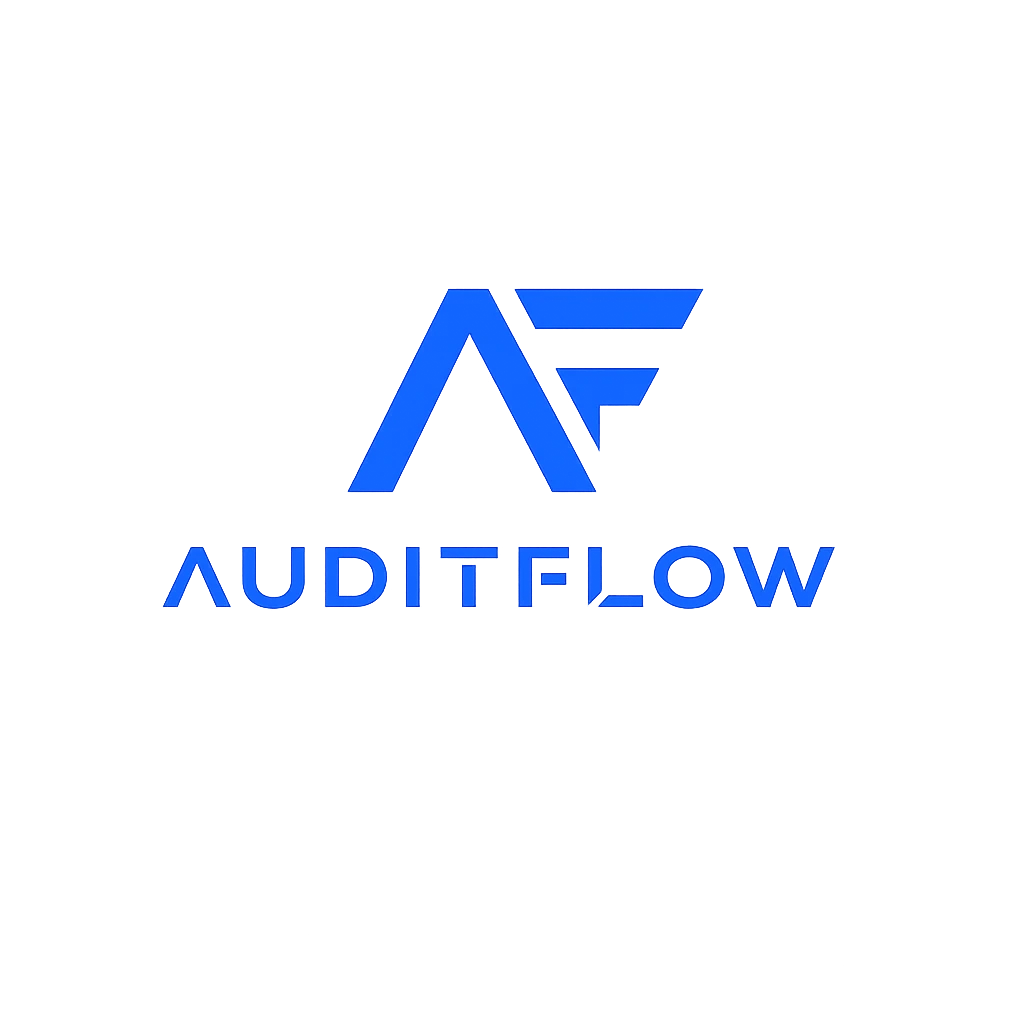 Original AuditFlow logo from Ledgize’s first audit automation tools